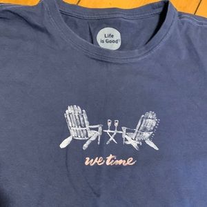 Life is Good long sleeve t-shirt